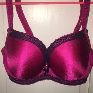 Sexy, satin bra